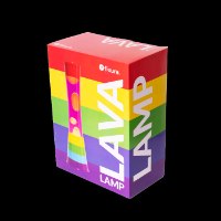 מנורת לבה קשת Rainbow - מארז לא מושלם