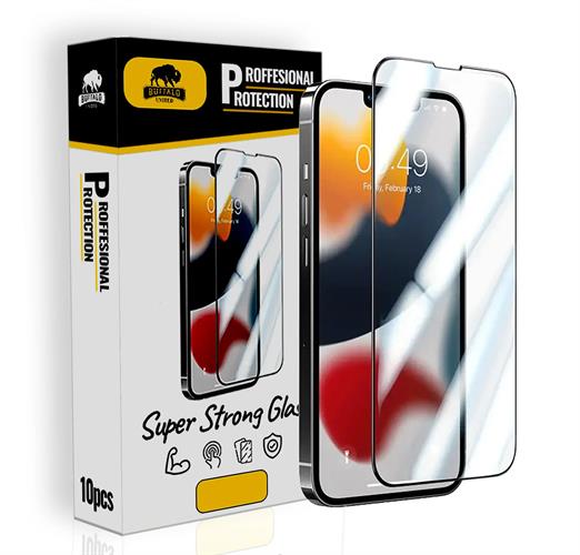מארז של 10 מגני מסך זכוכית פרימיום ל- iPhone 14 Pro
