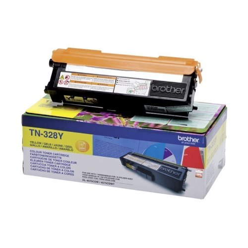 טונר צהוב מקורי Brother Original Toner TN-328Y