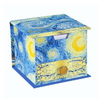 קוביית פתקיות מהודרת וינסנט ואן גוך Van Gogh