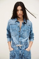 Denim cargo jumpsuit myrella