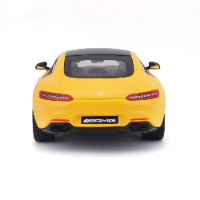דגם מכונית מרצדס - Maisto 1:24 Mercedes-Benz AMG GT YELLOW