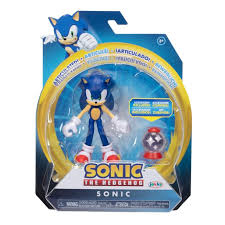 סוניק - בובת מטאל כחול  9 ס"מ - SONIC THE HEDGEHOG MINI FIGURE METAL