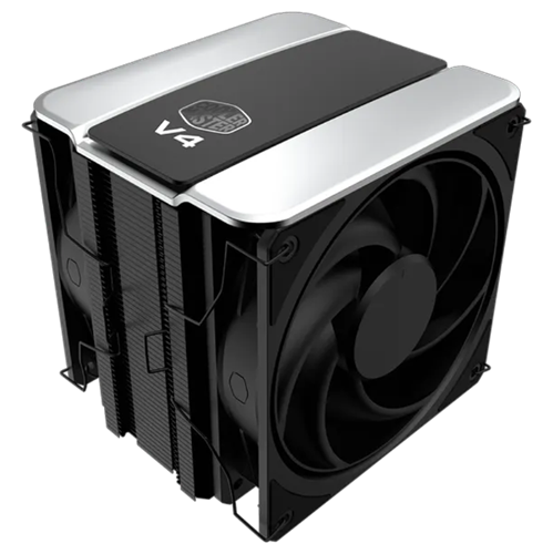 קירור למעבד CoolerMaster V4 ALPHA 3DHP Black 240W TDP Air Cooler