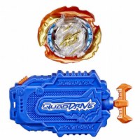 סט בייבלייד Burst QuadDrive ציקלון Roktavor R7 עם משגר Beyblade