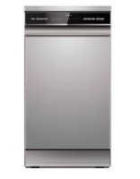מדיח כלים צר מידאה  Midea WQP8-W7634C/6470 - צבע כסוף