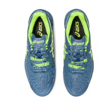 נעלי טניס לגברים Asics Gel-Resolution 9 STEEL BLUE/GREEN