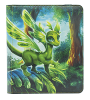 Dragon Shield Card Codex 160 Peah אלבום אספנים לאחסון 160 קלפי TCG בעיצוב של פייאה