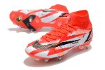 עם גרב - נעלי כדורגל נייק Mercurial Superfly 8 Elite כתומות
