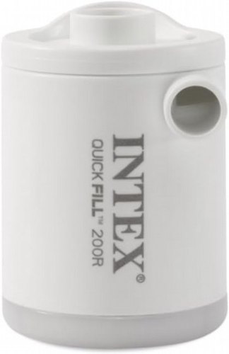 משאבת ניפוח מיני נטענת INTEX QuickFill עם USB ותאורת LED | מק״ט ‎66647‎ | קפיץ קפוץ
