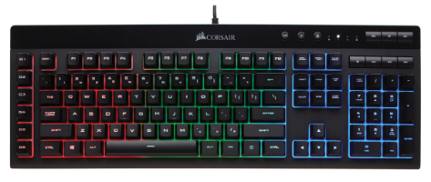 מקלדת גיימינג CORSAIR K55 RGB