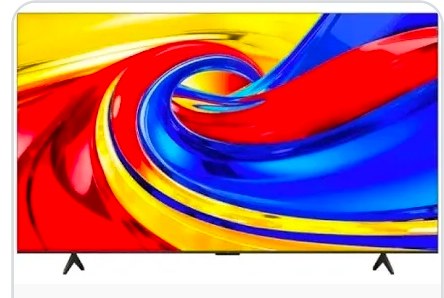 טלוויזיה חכמה "65 Google TV 4K QLED דגם TCL 65P7L