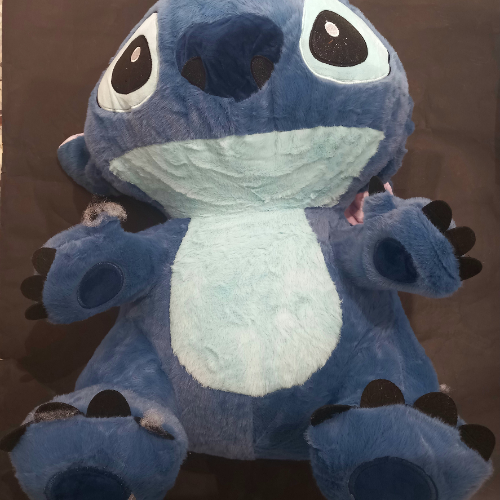 סטיץ - בובת פרווה כחול גודל 70 ס"מ - STITCH 1711