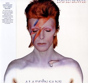 DAVID BOWIE/ALADDIN SANE - 50TH UNNIVERSARY HALF SPEED MASTEWR