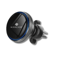 תושבת מגנטית ומטען אלחוטי Magsafe לפתח המזגן עם תאורת לד Miracase