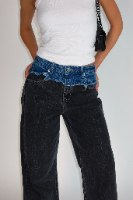 ג'ינס ניירובי GOV אפור שילוב כחול