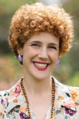 עגילים מרזין טיפה לילך עם ציפוי מחליף צבע