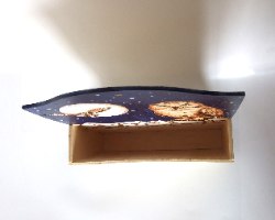 תיבת מכתבים מעץ בהשראת ינשופים