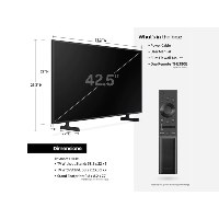 טלוויזיה חכמה 43" Samsung QLED סמסונג דגם QE43LS03A