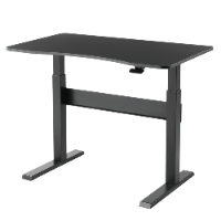 שולחן עבודה מתכוונן מבית LUMI דגם G03-22D-BS