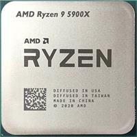 מעבד AMD Ryzen R9 5900X TRAY Cores 12 Threads 24 Up to 4.8Ghz