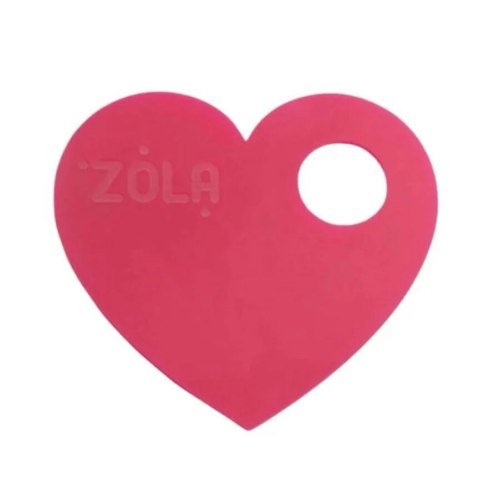Zola פלטה גדולה לערבוב צבעים/ חומרים לב ורוד