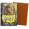 Matte Copper - Dragon Shield Matte Sleeves Japanese Size סליבים לשמירה על קלפים בכל הצבעים 60 יחידות