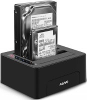 תחנת עגינה Maiwo 3.5'' / 2.5'' Dual Bay SATA HDD & SSD USB 3.0 K3082
