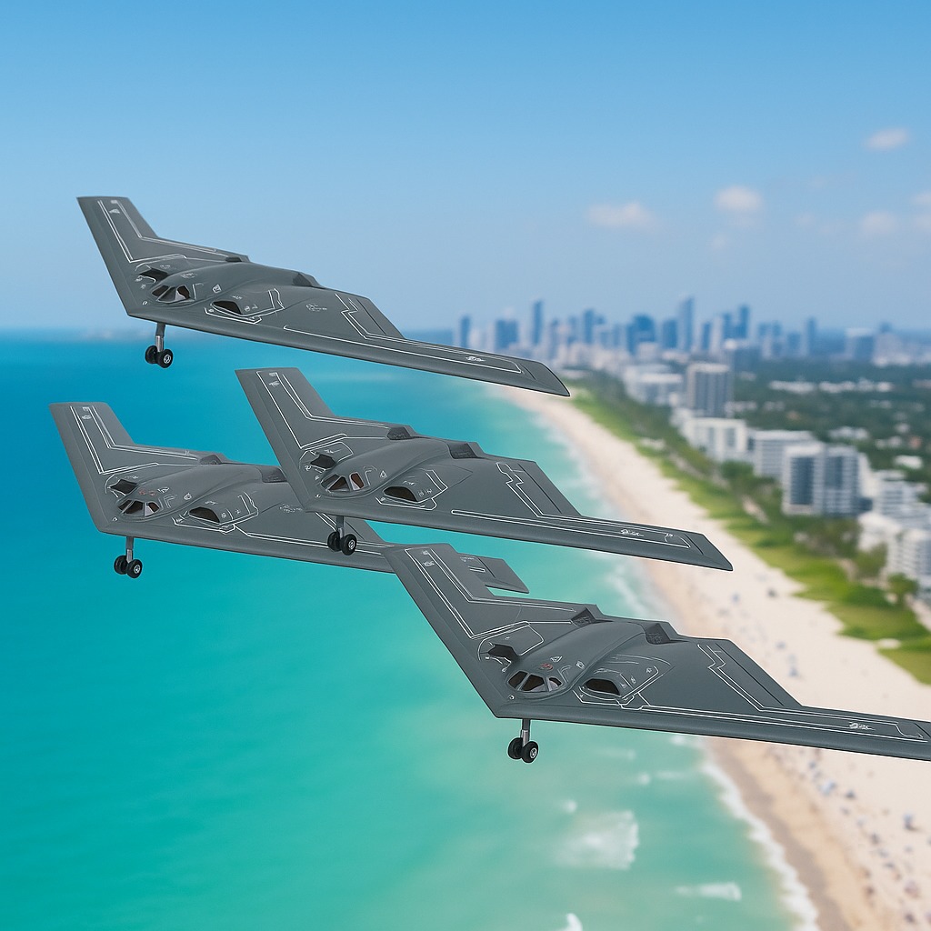 מטוס אמריקאי B2 Bomber דגם אספנות