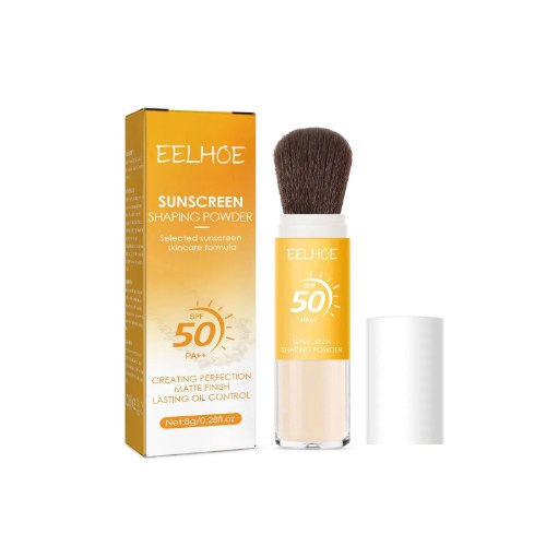 אבקת מקדם הגנה מהשמש SPF50 שקופה