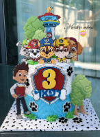 ספרות בלון גובה 6 ס''מ