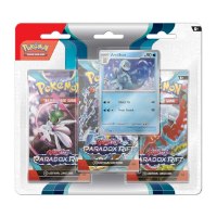 קלפי פוקימון בליסטר 3 חב' Pokémon TCG: Scarlet & Violet Paradox Rift 3-Pack Blister Arctibax