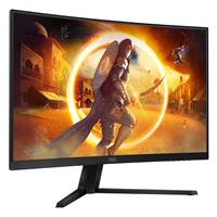 מסך מחשב קעור לגיימינג AOC 31.5" VA QHD 180Hz 0.5ms 1500R