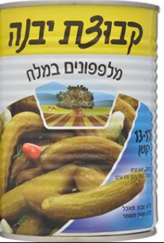 מלפפון במלח קבוצת יבנה