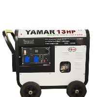 גנרטור דיזל סולר עוצמתי 6500W חד פאזי YM-588B של חברת YAMAR