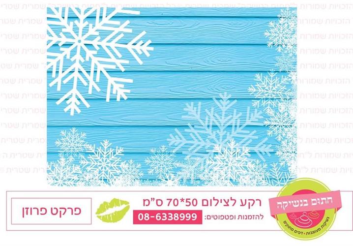 רקע לצילום פרקט פרוזן