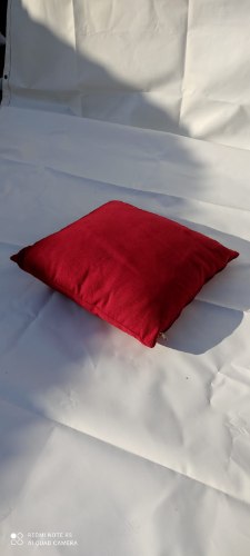 כרית רביצה בצבע אדום