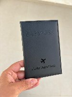 כיסוי דרכון עם חריטת שם