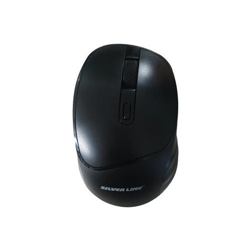עכבר Silver Line RF-068 אלחוטי בגוון שחור