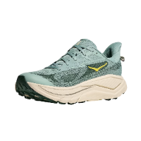 Hoka Challenger 8 Wide נעלי ספורט גברים הוקה צ'אלנג'ר 8 רחבות בצבע ירוק ג'ייד/כמהין