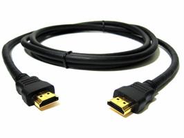 כבל מסך מסוכך HDMI 4K זכר לחיבור זכר באורך 1 מטר