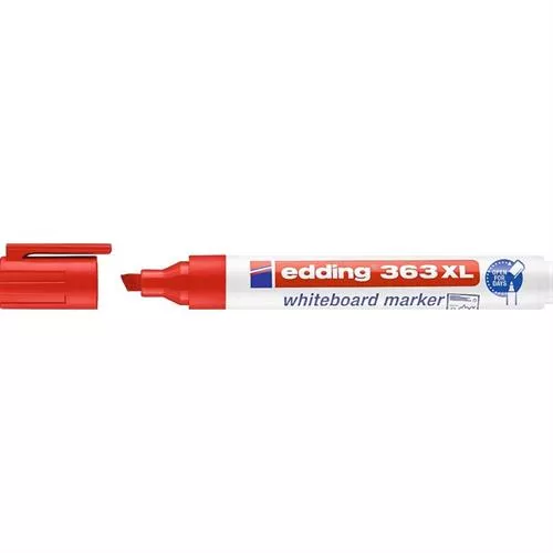 טוש מחיק 363 טיפ קטום 1-5 מ"מ אדום אדינג edding