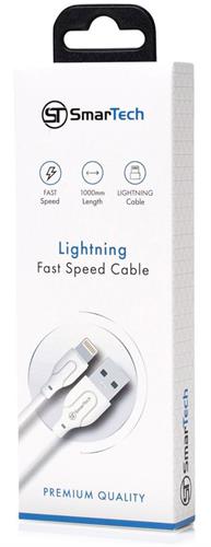 כבל Lightning למכשירי אפל דגם V151 מבית SmarTech באורך 1 מטר - עמידות ואיכות יוצאות דופן