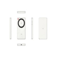 נתב נייד Zte U30 Air Mifi 5G – מציג את הנתב הנייד הלבן מכל זוויותיו עם סמל NFC בחזית