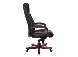 כיסא משרדי - BUROCRAT T-9923 - שחור/חום