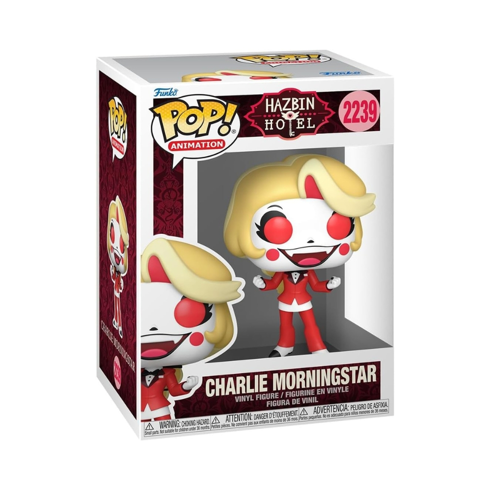 פופ מלון הזבין - מורנינג סטאר -  Funko Pop Animation Hazbin Hotel Charlie Morningstar #2239