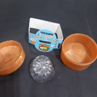 סקווישי  נידו 2 דונאטס דאמפלינג דביק שקוף בקופסה - Squishy Nido 2 Donuts Dumpling AB2064A