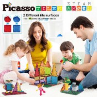 פיקאסו - מגנטים להרכבה בתלת מימד 63 יחידות - Picasso