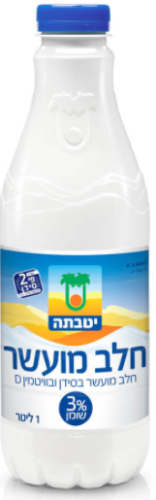 חלב יוטבתה 3%