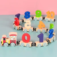 משחק רכבת המספרים לילדים